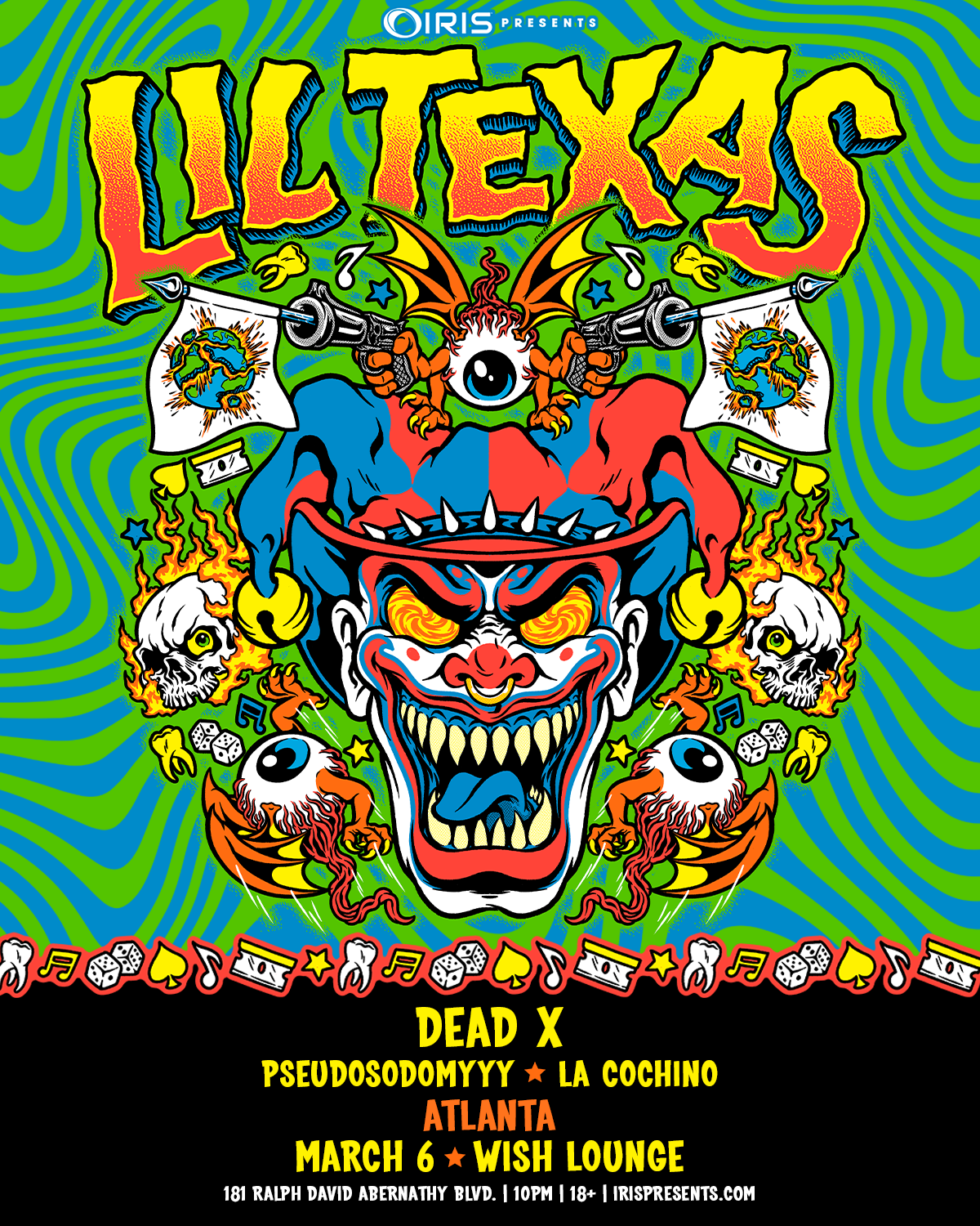 Lil Texas at Wish Lounge Friday, Mar 6, 2026 — Atlanta EDM